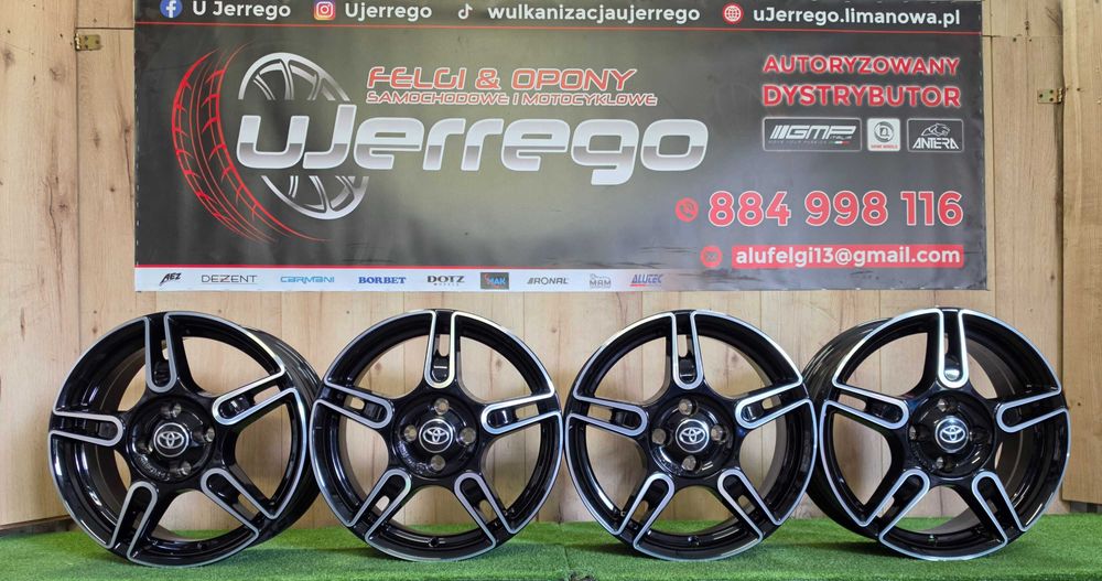 Nowe alufelgi TOYOTA 16x4x100 - IQ, Yaris