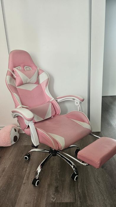 Cadeira Gaming rosa - Negociavél