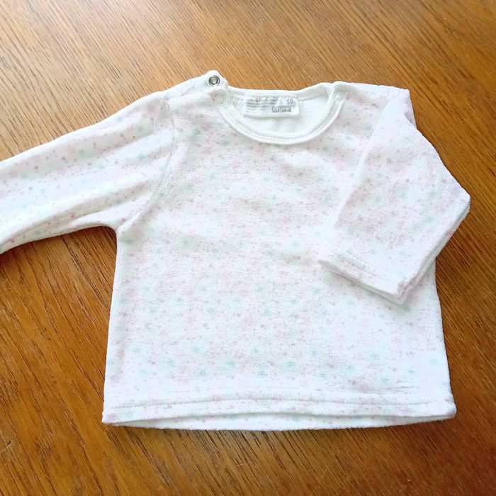 DZIEWCZYNKA - niemowlęca bluzeczka  rozmiar 56cm