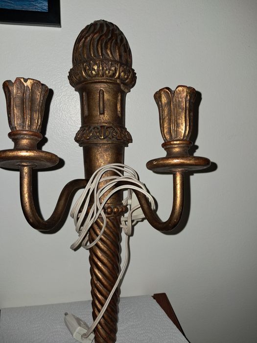 Par de apliques antigos