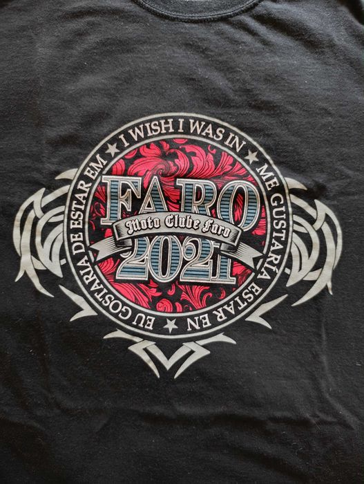 T-Shirt 2021  Moto Clube Faro