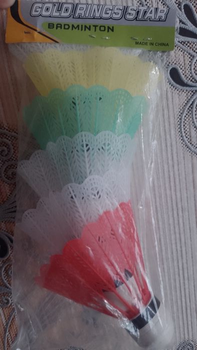 Воланчики для бадминтона. Набор 6 шт.
