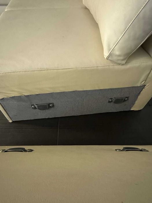 Sofa modułowa skórzana