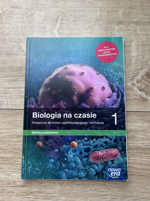 Biologia na czasie podręcznik klasa 1 zakres podstawowy