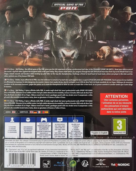 8 TO GLORY Playstation 4 PS4 PS5 Nowa Sklep Multigames Kraków