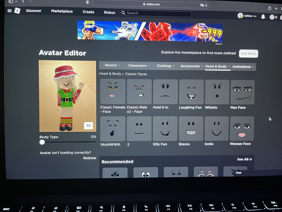 продаю аккаунт в roblox