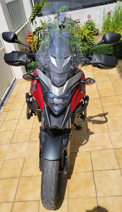 Honda CB500X ABS (2017) – Histórico Honda | Kit 3 Malas Givi | Impecável