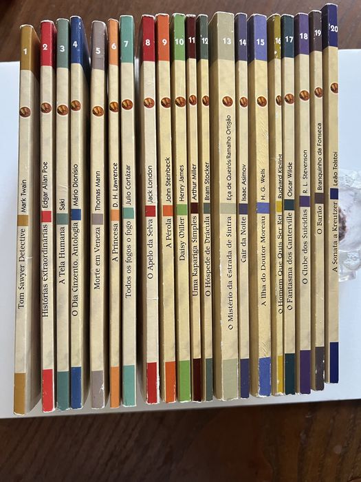 LIVROS - Biblioteca de Verão  - Diário Notícias - COLEÇÃO COMPLETA  - férias