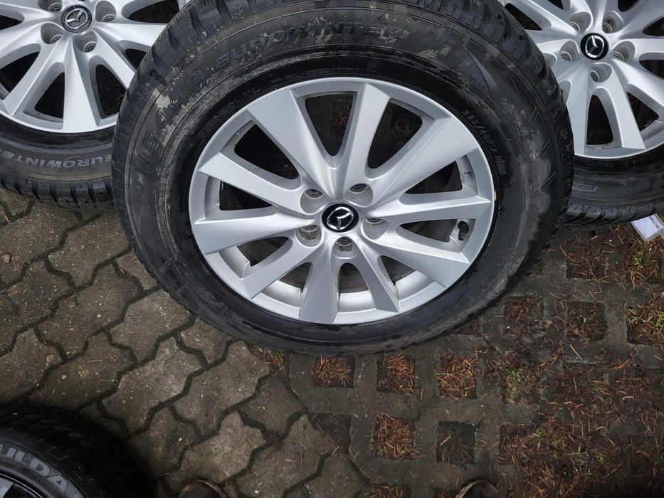 Felgi aluminiowe 17" 5x114,3 Mazda CX-5 z oponami zimowymi