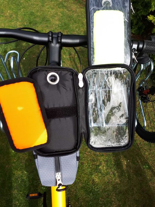 Sakwa z etui rowerowym na ramę XS