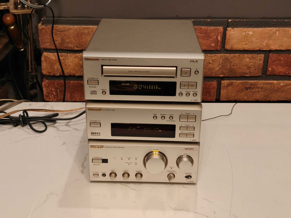 ONKYO A-905X + T405X + C705X ! Wzmacniacz CD tuner ! Kultowa wieża