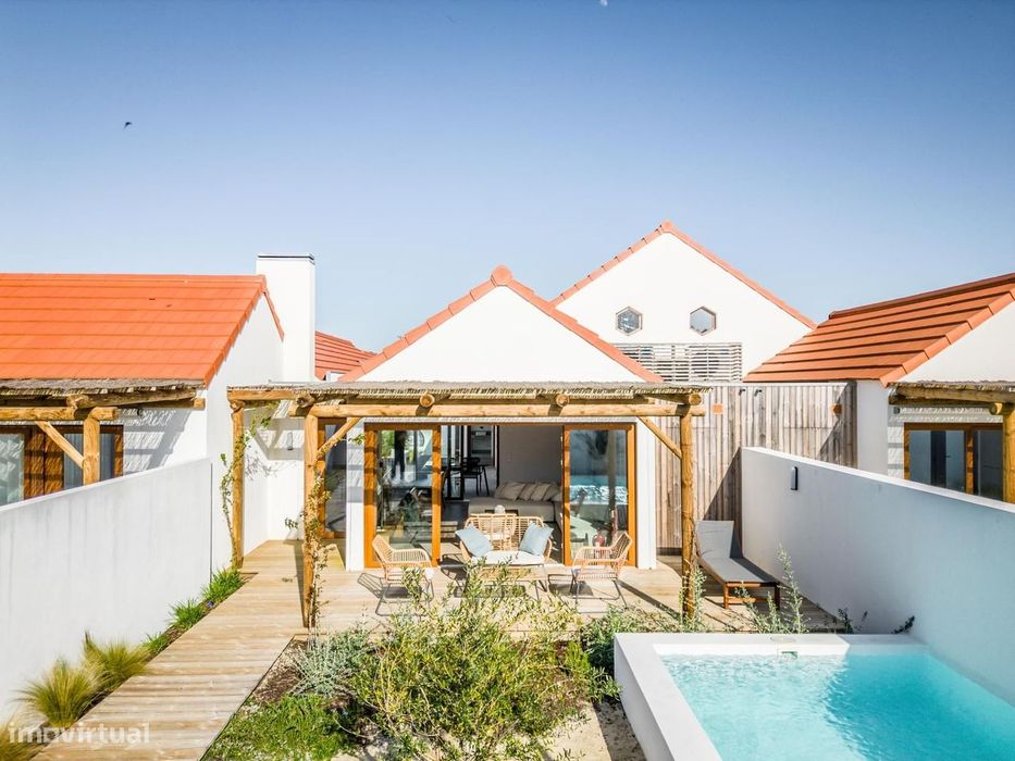 Moradia em Banda T3 com piscina, Comporta, Alcacer do Sal