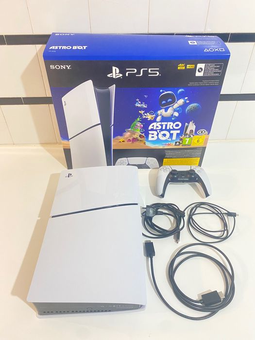 PS5 Digital Edition | Como Nova | Astro Bot Incluído