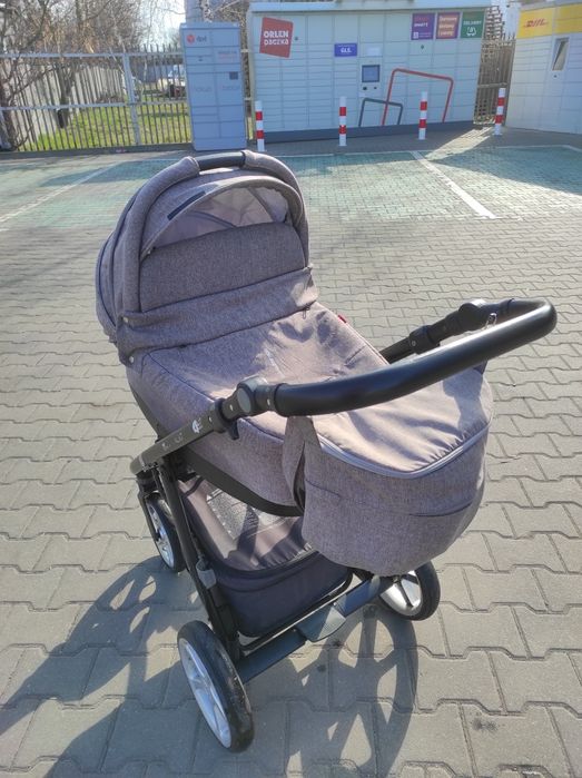 Espiro Next Wózek Głęboko-Spacerowy Flow 2019 - 07 Stylish Gray
