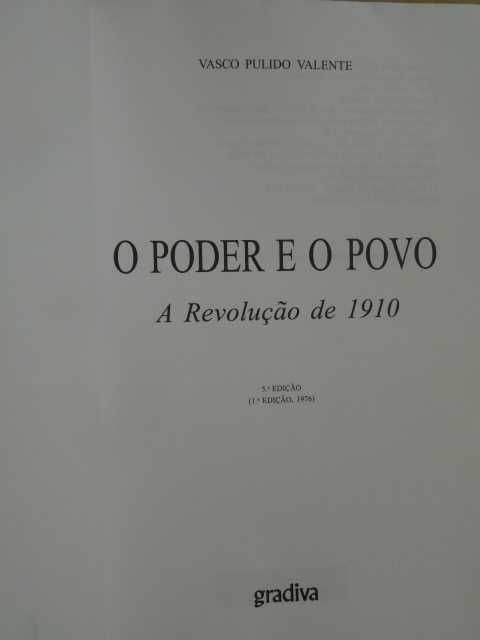 O Poder e o Povo de Vasco Pulido Valente