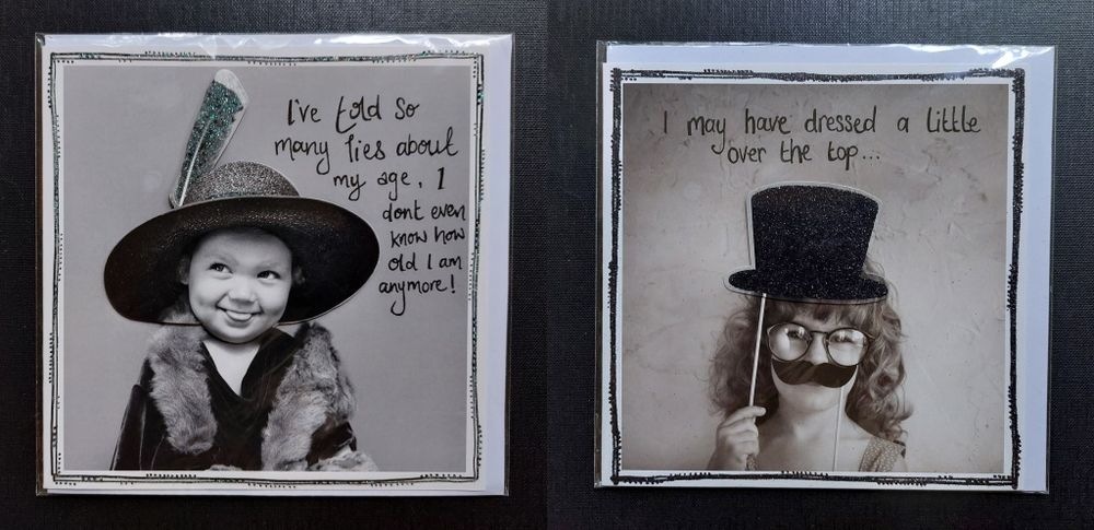 Открытки поздравительные, фотооткрытки под  винтаж, Листiвки