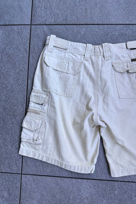 Spodenki męskie JEEP ACTIVE szorty cargo kremowe r. 36 (XL)