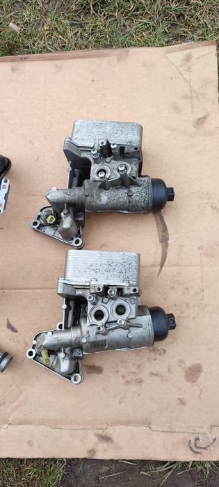 Теплообмінник корпус масляного фільтра Рено мастер 3 Опель Мовано 2.3