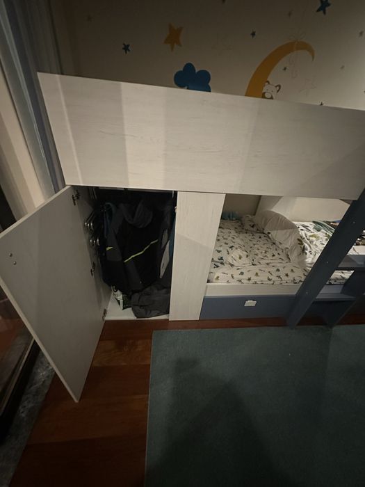 Beliche criança com duas camas