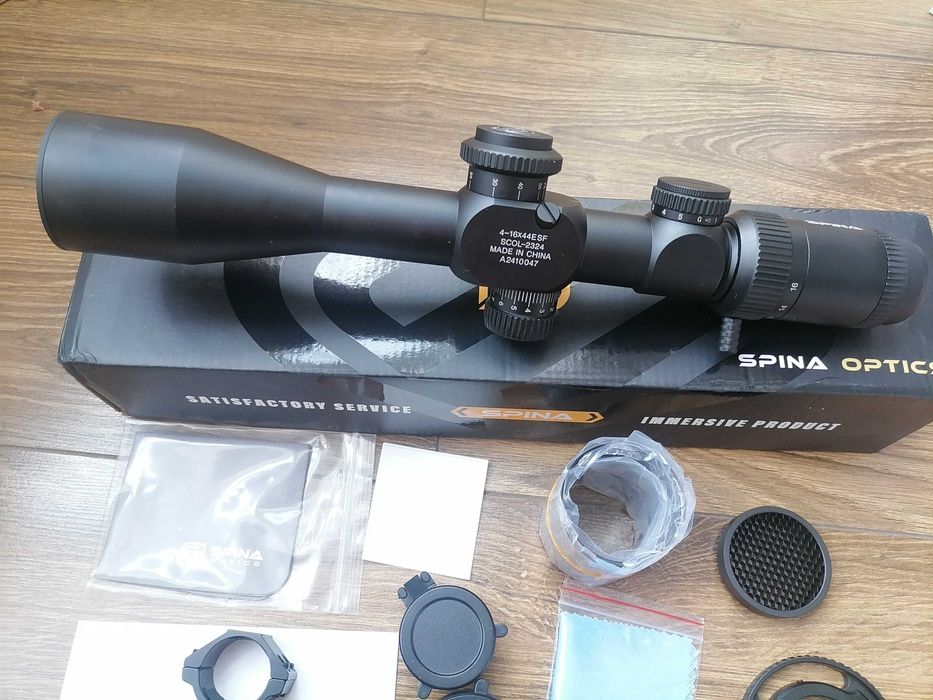 Новий оригінальний оптичний приціл Spina Optics 4-16x44SFIR 1/2Mil-Dot