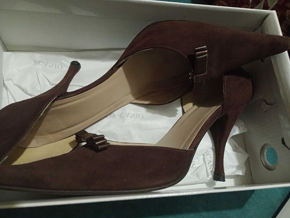 szpilki Rylko -brazowe rozm 40