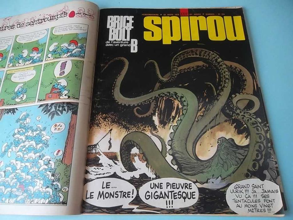 SPIROU (em francês) - Edições Especiais de Natal e outras. 5EUR cada.