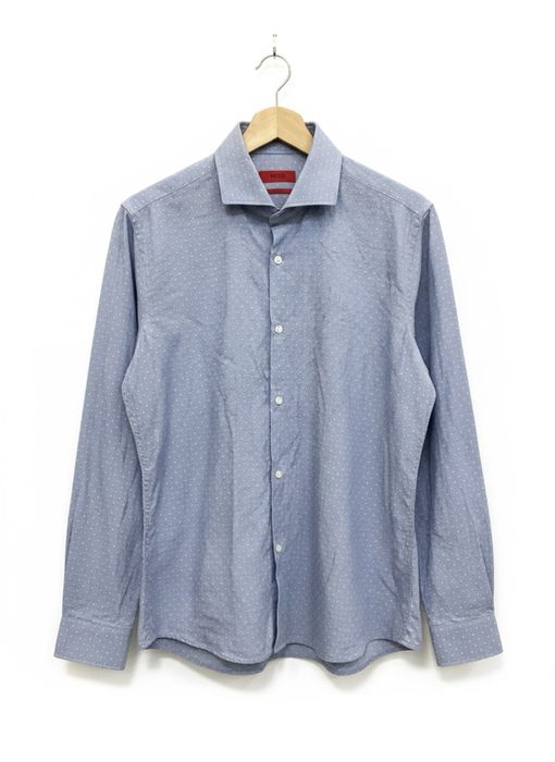 Рубашка Hugo Boss оригінал L крапка