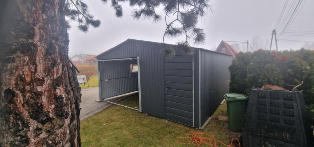 Garaż blaszany 5m x 6m - PRODUCENT