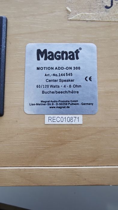 Kolumny Głośniki Magnat zestaw+ subwoofer