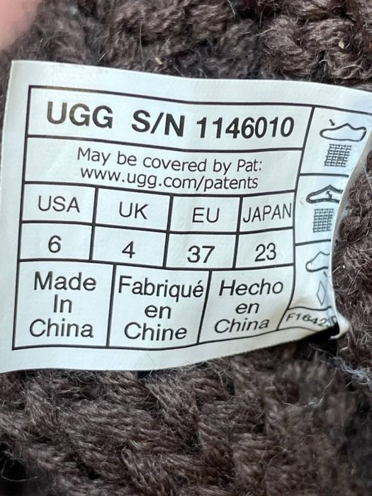 РОЗПРОДАЖ!! UGG Womens Classic Cardi Cabled Knit Boot. Оригінал! Р. 37.