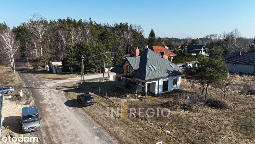 Dom w Bukowcu | działka 1400 m² | blisko Łodzi