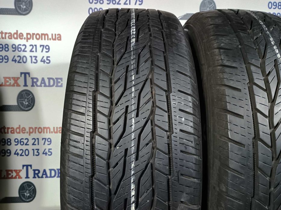 2шт 235/65 17 Continental ContiCrossContact LX2 літні шини протект 7мм