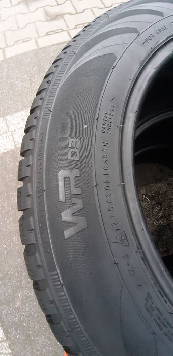 215/60R16 95H Nokian WRD3 komplet zima Sharan Passat B. Ładne