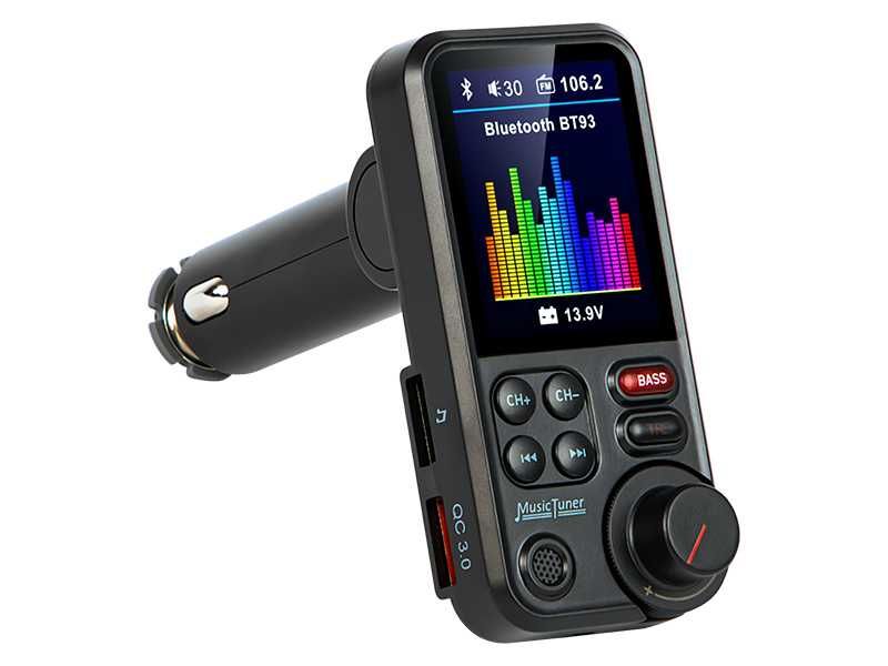 Samochodowy transmiter usb-bluetooth-ładowarka
