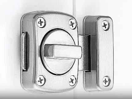 Fechadura de Segurança para Porta e Portão Tranca para Casa, Quarto e Casa de Banho NOVO