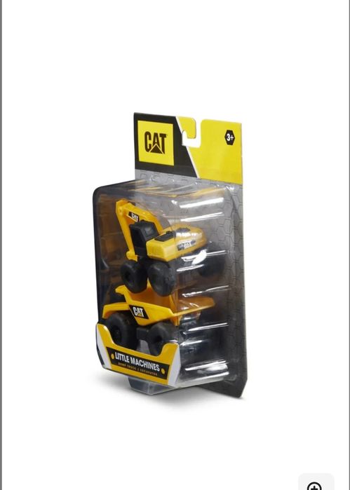 Машинки самоскид та екскаватор