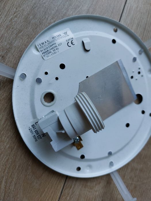 Obudowa od plafonu plafon lampa