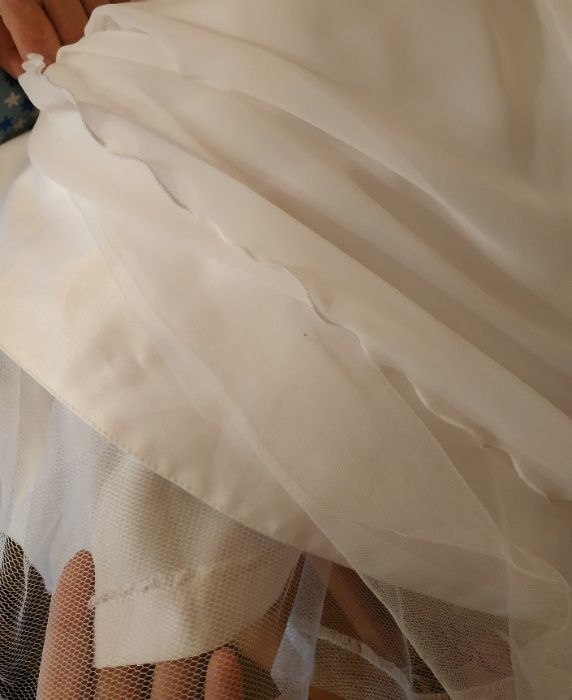 Suknia Ślubna Model Aurelia Litera A + welon