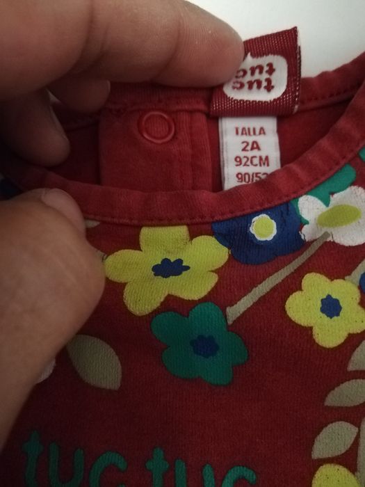 Vestido + blusa Tuctuc menina