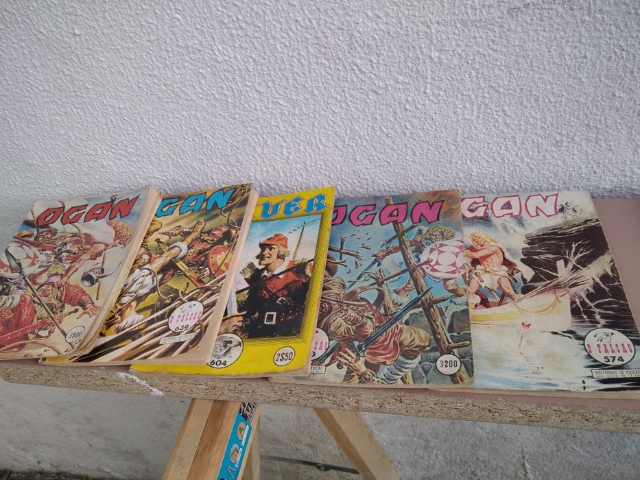 Várias revistas BD