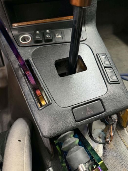 Накладка рамка важеля КПП консолі BMW E36 3 Series