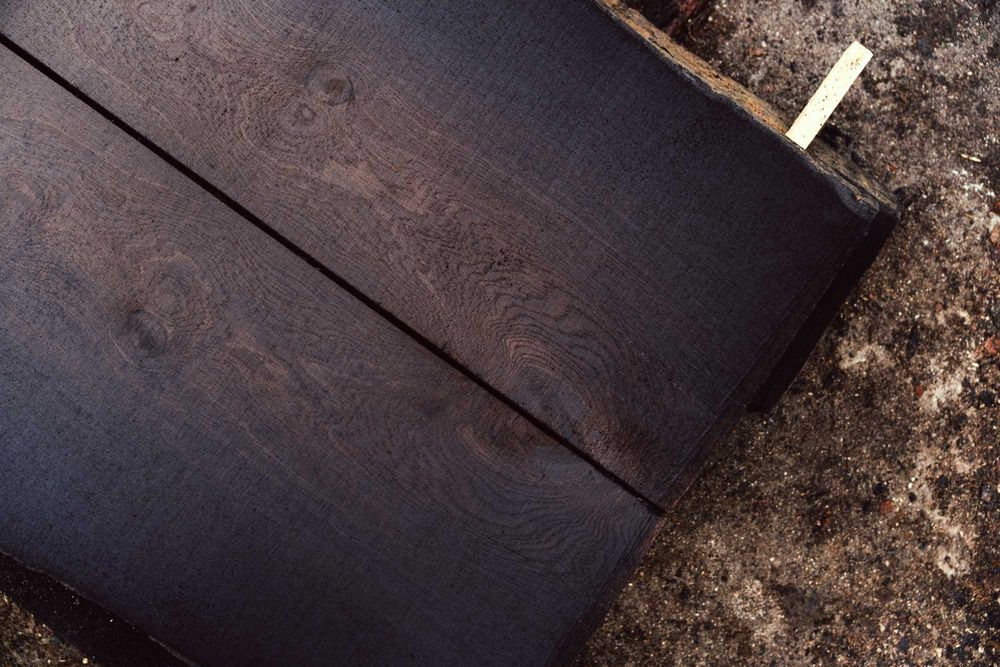 Czarny Dąb Deski Monolity Tarcica Drewno Blaty
