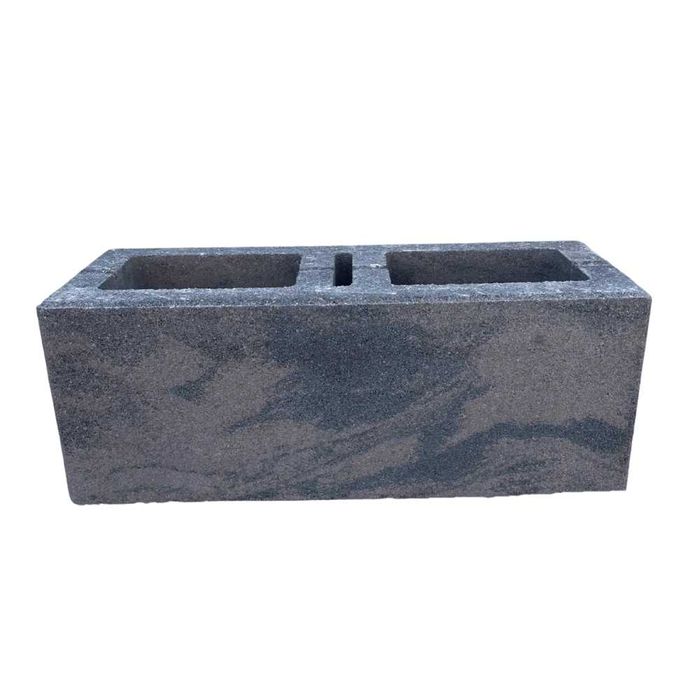 Блоки модульні – Євро блоки для паркану гладкі – 190х190х500