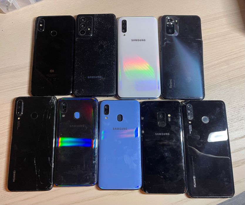 Zestaw  Samsung,Huawei,Xiaomi.