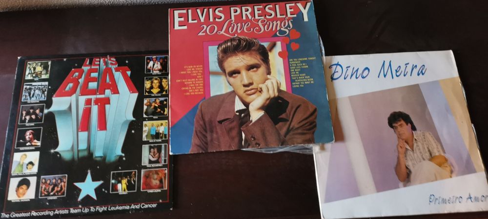 Discos de vinil em óptimo estado