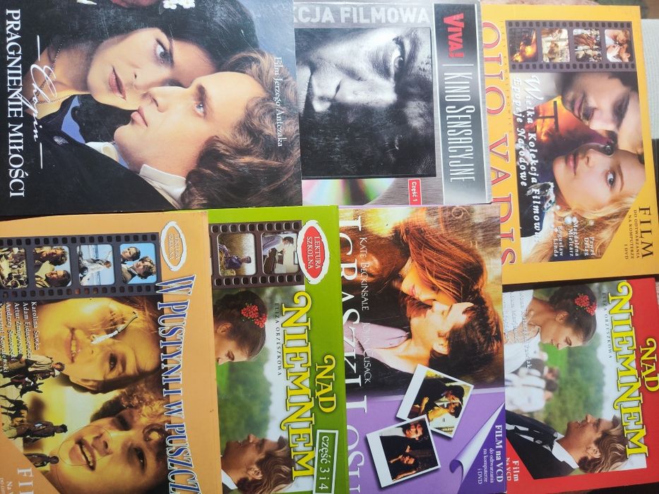 Zestaw 75 płyt DVD/CD filmy