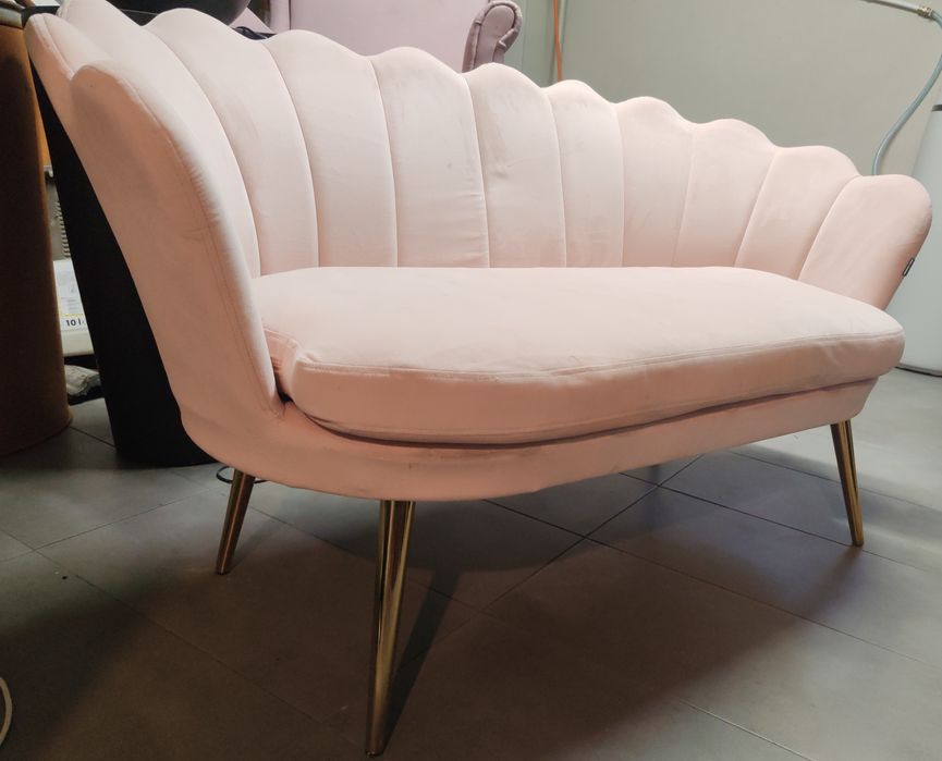 kanapa glamour welurowa