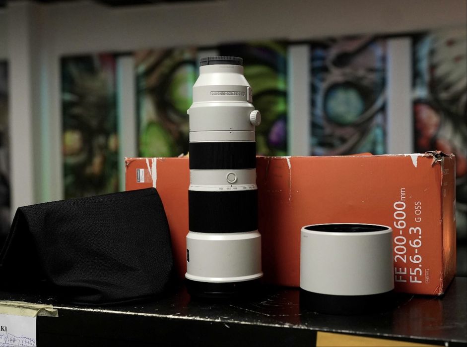 Sony FE 200-600mm F5.6 – 6.3 G OSS - idealny stan!