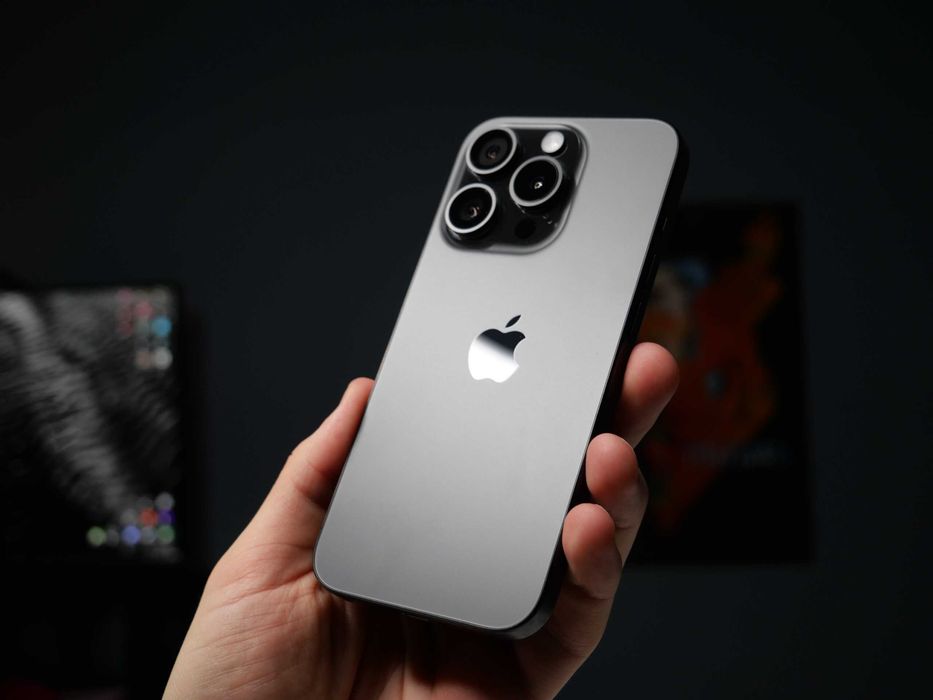 iPhone 15 Pro Max 1TB Czarny Tytan | Komplet | Bateria 88%
