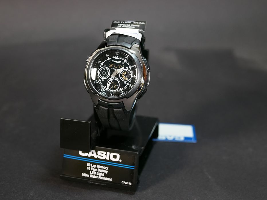 Casio AQ-163W-1AV стрілочно-цифровий